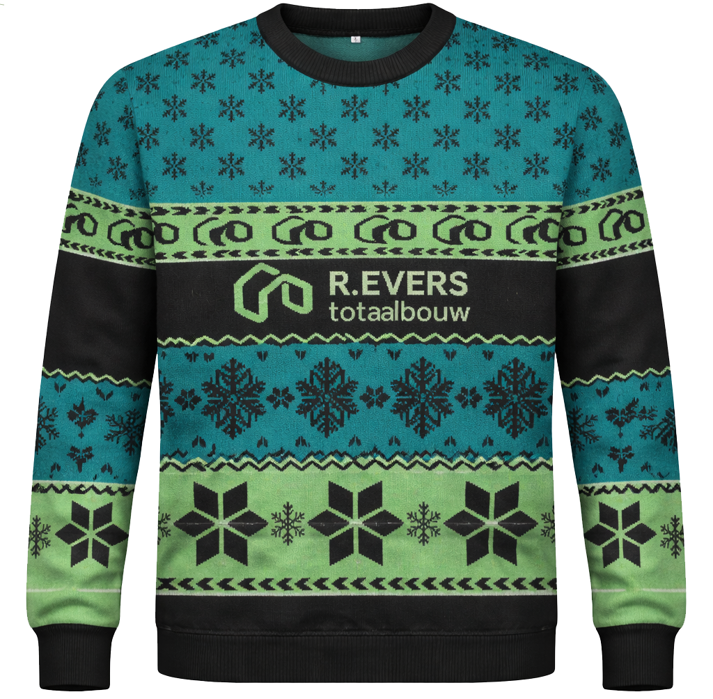 Evers Totaalbouw bedrijfs kersttruien